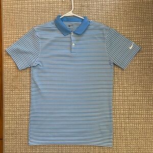 Nike Men's Dri-FIT Victory Striped Golf Polo Small